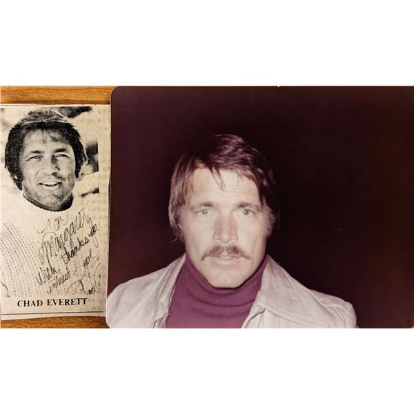 Chad Everett original photo