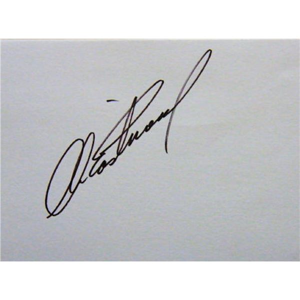 Clint Eastwood signature slip