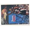 Image 1 : Portland Trail Blazers Jerome Kersey 1992-93 SkyBox #203 signed trading card