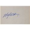 Image 1 : Harpo Marx signature slip