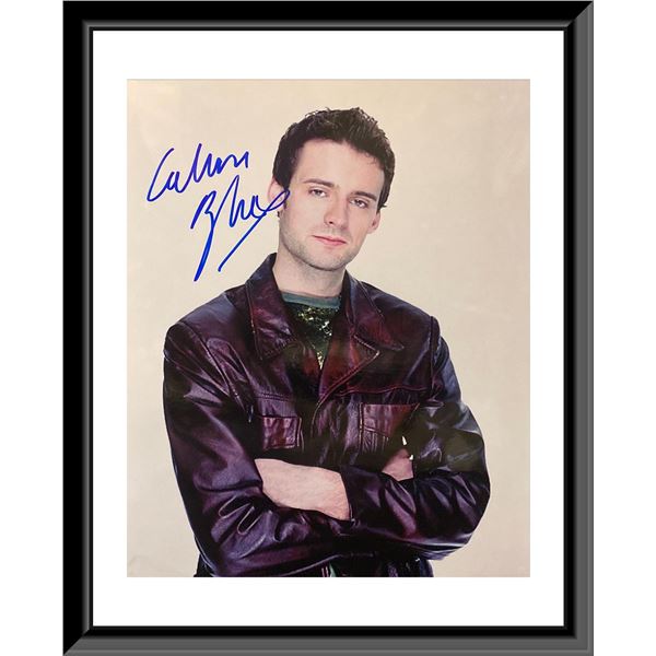 Callum Blue signed photo. 8X10 Inches
