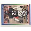 Image 1 : Chicago Bears Shaun Gayle 1990 Score #431 signed trading card