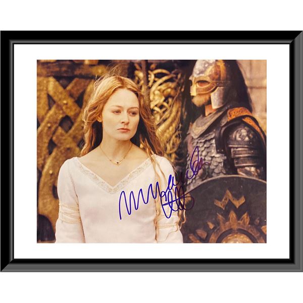 The Lord of the Rings signed movie photo autographed by Miranda Otto. 8X10 Inches
