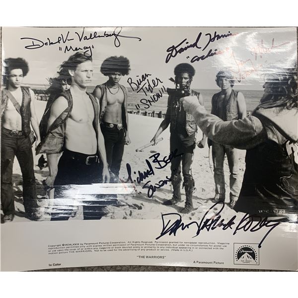 The Warriors cast signed photo