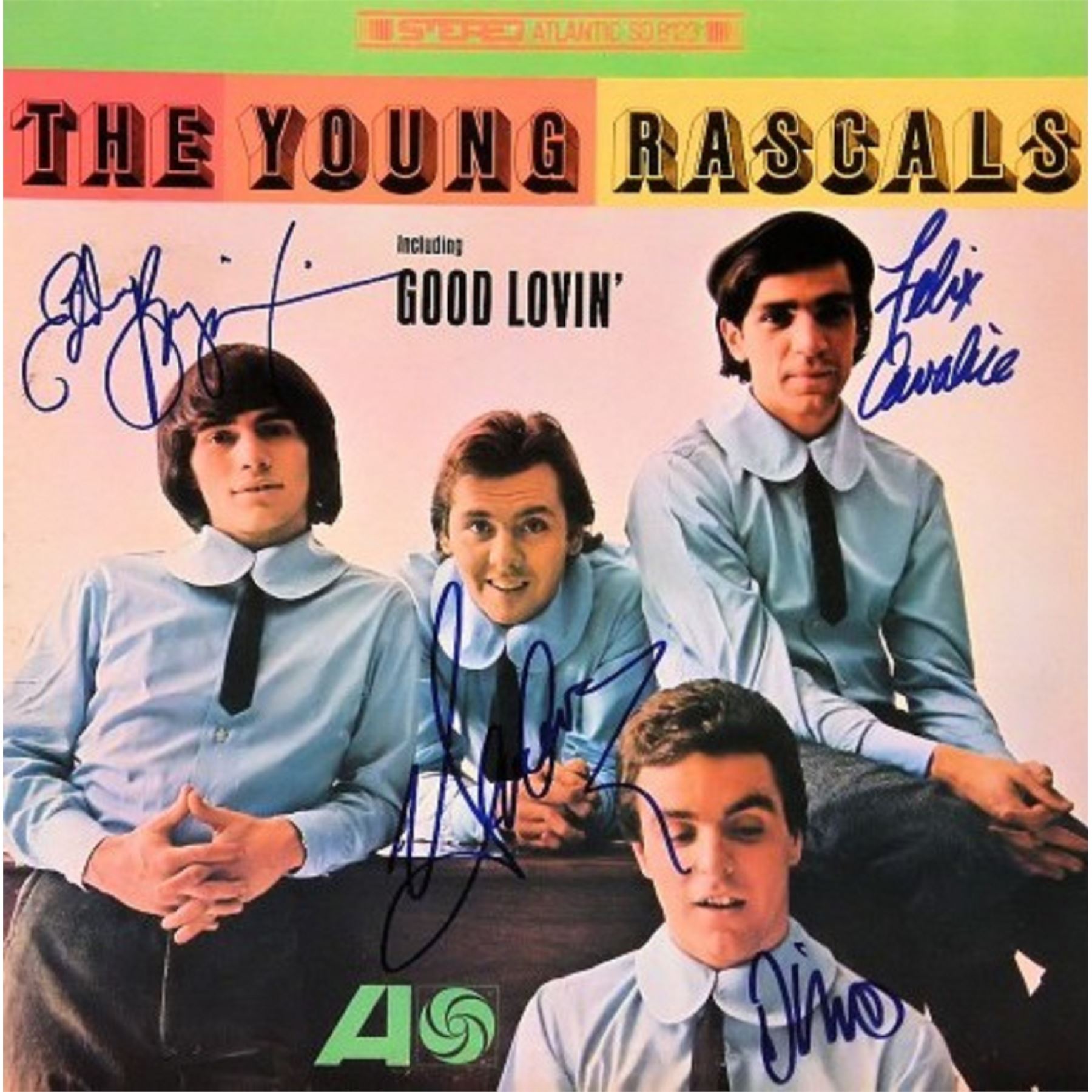 The Young Rascals signed Good Lovin album