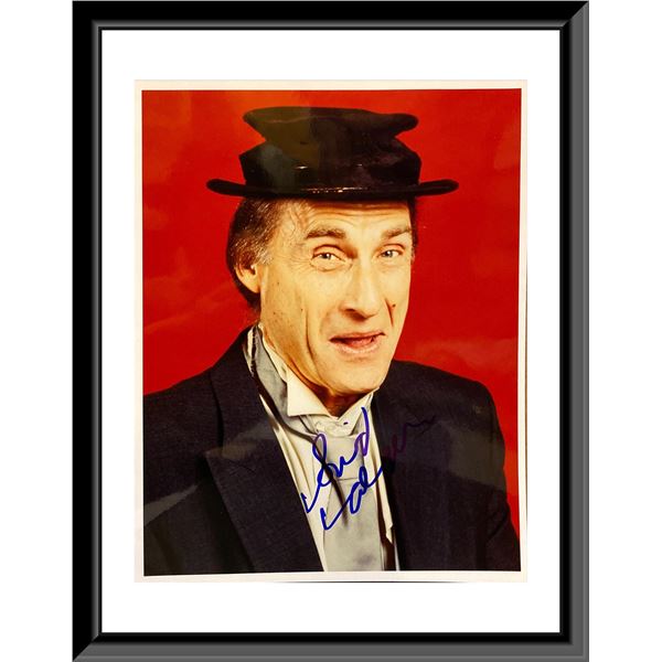 Sid Caesar signed photo. 8X10 Inches