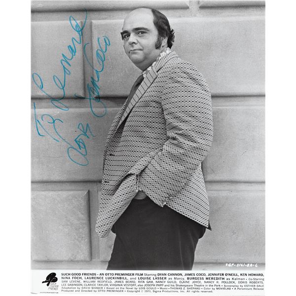 Such Good Friends James Coco signed movie photo