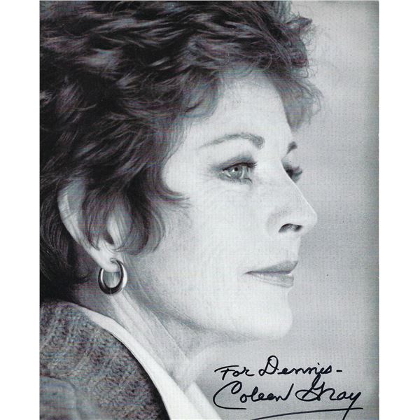 The Killings Coleen Gray signed photo