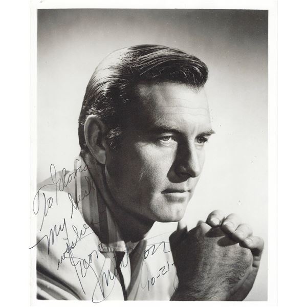 George Montgomery signed photo