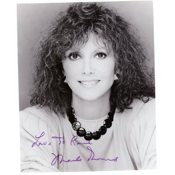 Marlo Thomas signed photo