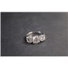 Image 6 : ^4.00 CT TW GRA Certified Round Brilliant Cut Moissanite Stones VVS D Color 2 CT Set in Center with