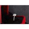 Image 3 : ^1.00 CT GRA Certified Round Brilliant Cut Moissanite Stone VVS D Color with 36 Round Brilliant Cut 