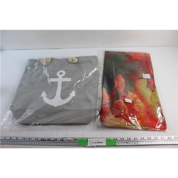 Tote Bag and Marguerita Pink Scarf - Sealed