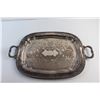 Image 2 : Silver Serving Tray 18'' x 13 1/2''