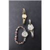 Image 3 : (5) Ladies Watches- Timex, Geneva, Lorus, Nordam- As Is