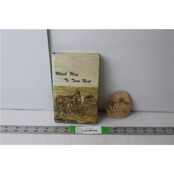 Which Way to Turn Next Novel, Etched Stone