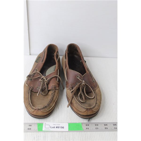 Men's Wolverine Leather Shoes- 10