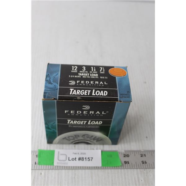 *^Box of Federal Ammunition Shotshells 2 3/4"