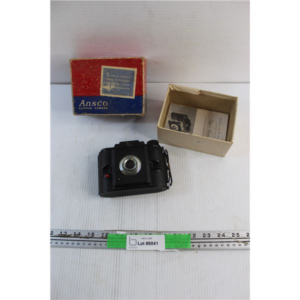 Vintage Ansco Clipper Camera - As Is