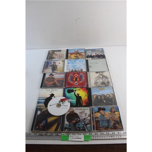 (16) Audio CDs - Paul Brandt, Alan Jackson and Mark Chesnutt
