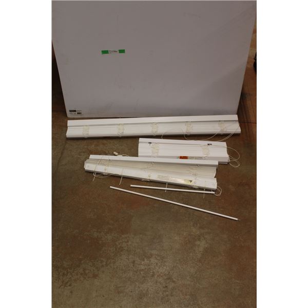 (3) Window Blinds 46'' , 31 1/2'' and 22''