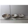 Image 1 : (3) Decorative Ceramic Bowls 9" & 7"
