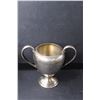 Image 2 : Vintage Plated Sugar Dish & Creamer 4.75" Tall