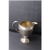 Image 3 : Vintage Plated Sugar Dish & Creamer 4.75" Tall
