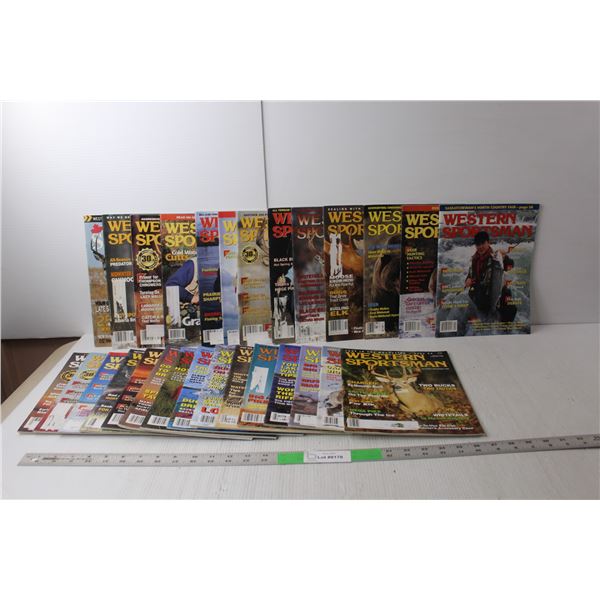 (30) Western Sportsman Magazines