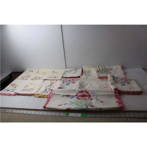 (13) Handsewn Table Runners Up to 42.5" Long and 36" Wide