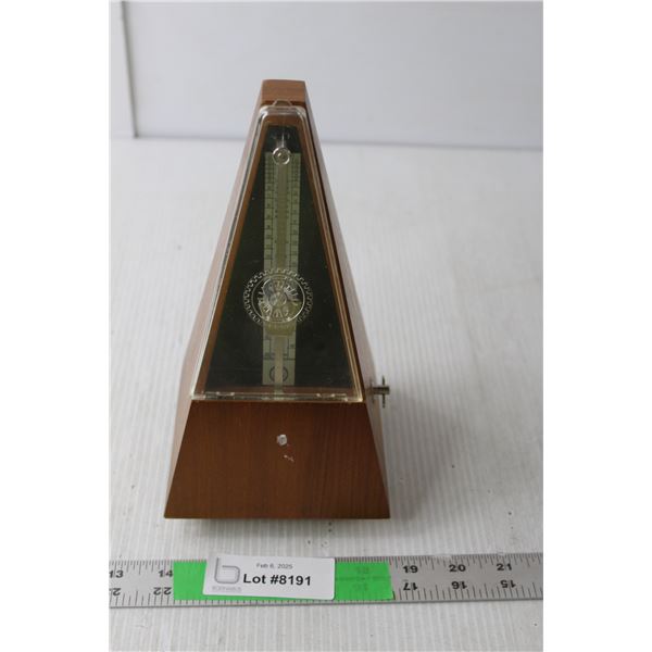Pretissimo Metronome, Working, 9.25" Tall