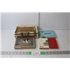 Image 1 : (4) Vintage Cigarette Flats and Cigar Boxes- Wilson's, Buckingham, Player's, Karel I- As Is