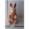 Image 1 : Ceramic Rabbit Cookie Jar 13.25" Tall - N.S. Gustin Co.