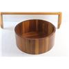 Image 5 : Wooden Shelf and 100% Acacia Wood Bowl