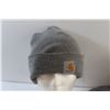 Image 4 : (2) Carhartt Winter Toques, Hopsulator Bott'l and Bob Dale Work Gloves