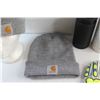 Image 5 : (2) Carhartt Winter Toques, Hopsulator Bott'l and Bob Dale Work Gloves
