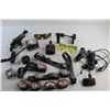 Image 7 : Head Lamps, Straps, Measuring Tape, Sunglasses, Cords and Block Heater Timer - As Is