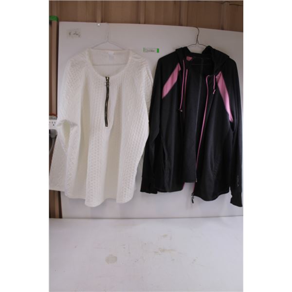 Nola Women's Hooded Jacket - Approx Size 2X, Women's 1/2 Zip Pullover - Size 3XL