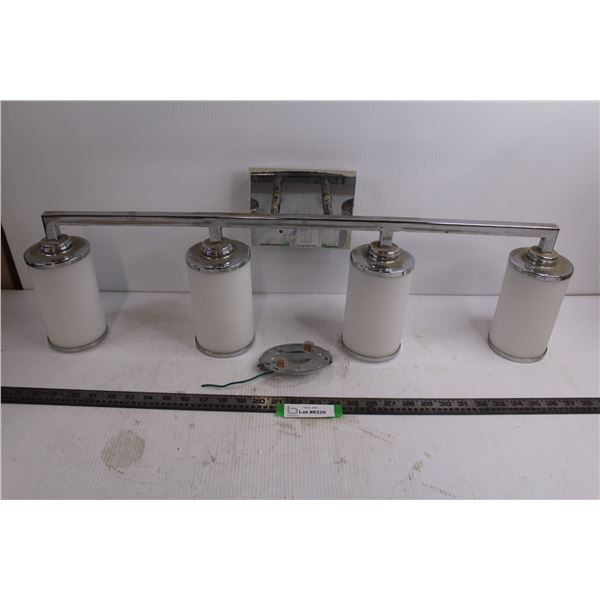 Bathroom Light Fixture 31" Length - As is