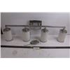 Image 1 : Bathroom Light Fixture 31" Length - As is