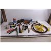 Image 1 : Assorted Tools (Caulking Guns, Heat Magnet, Drill Bits, Misc.)