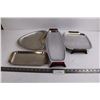 Image 1 : (4) Metal Platters