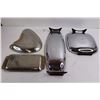 Image 2 : (4) Metal Platters