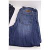 Image 4 : (4) Pair of Blue Jeans (Urban Star 36 x 31, Mountain Ridge 34 x 31, Lucky Brand 36 x 32, Lee 34 x 32