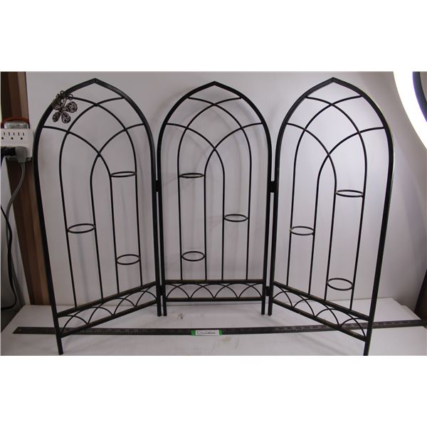 Metal Collapsible Votive Candle Holder 27" Height