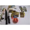 Image 3 : Assorted Fishing Tackle, Skillet Knife, Misc.