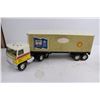 Image 2 : Children's Toy Semi Tractor with Two Trailers (Labatt's, Mac Tools, Shell, Dominion)