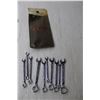 Image 2 : (4) Gate Hinges, Craftsman Miniature Combination Wrench Set