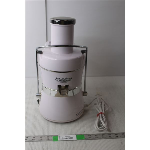 Jack La Lanne's Power Juicer- Powers On
