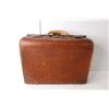 Image 3 : Vintage Averson Leather Suitcase, As Is. Musty Smell 18.25" Long x 13.75" Tall x 7.25" Wide